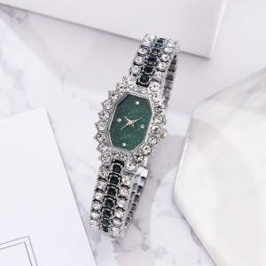 New Ladies Watch Diamond Starry Emerald Fashion