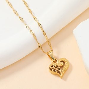 Single Pendant Stainless Steel Casting Ornament Fashion Love Women